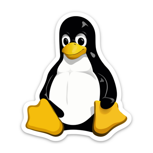 Linux "Tux" Logo Vinyl Sticker